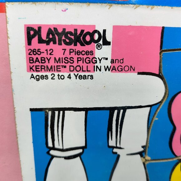 Muppet Babies Jigsaw Puzzle Kermit Miss Piggy Wood Board Sealed 7 Piece - Picture 5 of 9